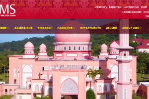 Universiti of Malaysia Sabah Website