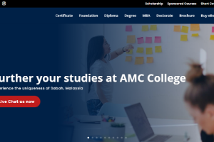 AMC College Mayasiya Website