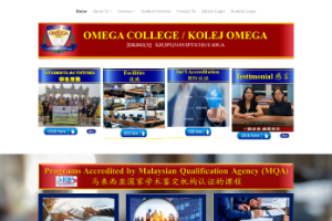 Omega College Website
