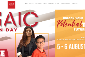 MAHSA Avenue International College MPIC Website
