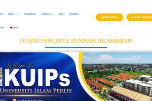 Kolej Universiti Islam Perlis KUIPs Website