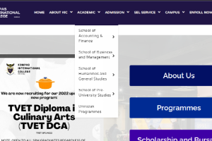 Kompas International College Website