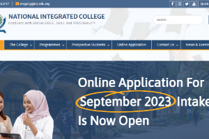 National Integrated College Kuala Lumpur Website