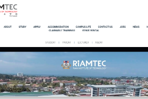 Riam Institute of Technology Website