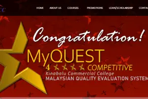 Kinabalu Commercial College Website