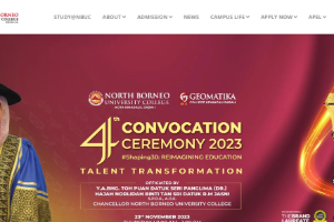North Borneo University College Website