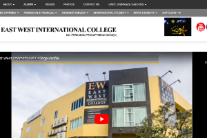 East West International College Website