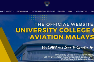 University College of Aviation Malaysia Website