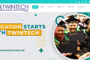 International University College of Technology Twintech Website