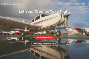 Malaysian Flying Academy Website