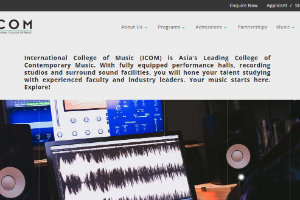 International College of Music Website