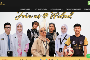 Widad University College Website