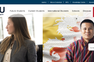 Asia e University Website