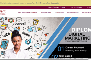 President College Website