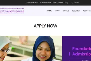 Universiti Islam Antarabangsa Sultan Abdul Halim Mu'adzam Shah UniSHAMS Website