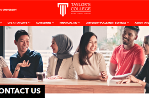 Taylor's College Website