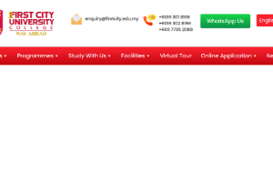 First City University College (former KBU International College) Website