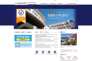 Youngnam Foreign Language College Website