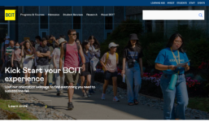 British Columbia Institute of Technology Website