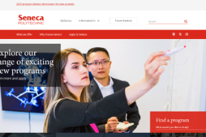 Seneca College Website