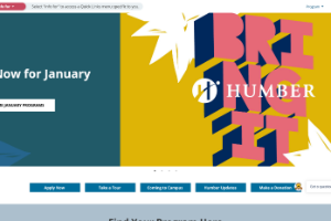 Humber College Website