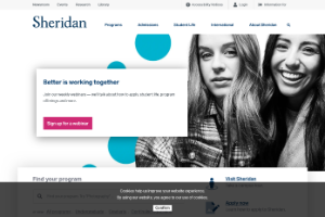 Sheridan College Institute of Technology and Advanced Learning Website