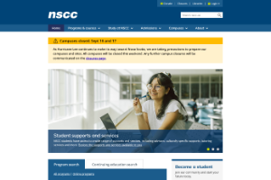 Nova Scotia Community College Website