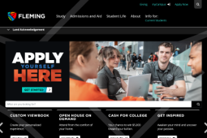 Fleming College Website