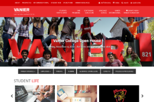Vanier College Website