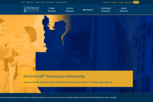 Michener Institute for Applied Health Sciences Website