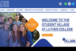 Luther College University of Regina Website