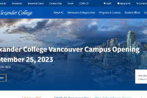 Alexander College Website