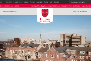 Huron University College at Western Website