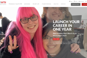 Vancouver Institute of Media Arts Website