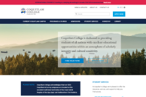 Coquitlam College Website