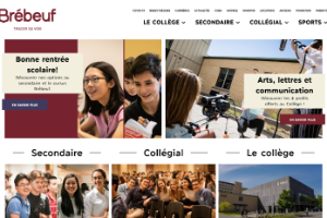 Collège Jean de Brébeuf Website