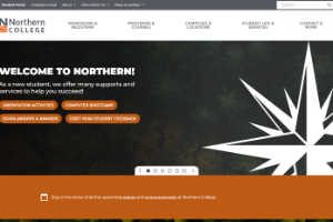 Northern College of Applied Arts and Technology Website