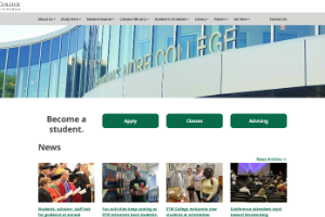 Saint Thomas More College Website