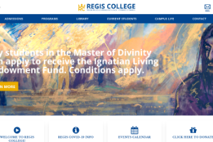 Regis College University of Toronto Website