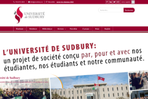 Université de Sudbury Website