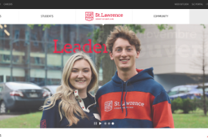 Champlain Regional College Saint Lawrence Campus Website