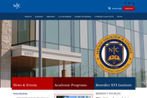 Newman Theological College Website