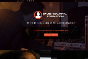 Musitechnic Services Éducatifs Montreal Website