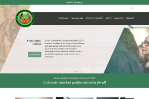 Seven Generations Educational Institute Website