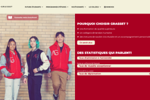 Collège André Grasset Website