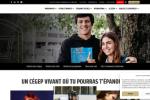 Cégep de Thetford Website