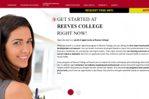 Reeves College Website