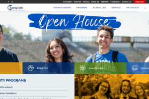 Champlain College Lennoxville Website