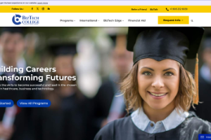 BizTech College Website