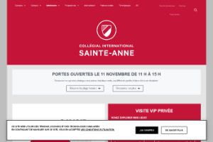 Collegial Sainte Anne Website